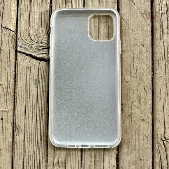 BNWT Silver Glitter Phone Case for iPhone 11 Pro Max - Picture 4 of 6